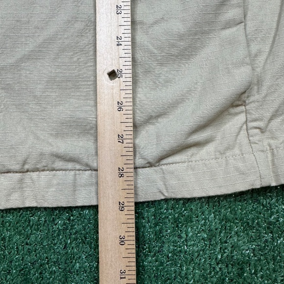 Vintage Y2K Gap Ripstop Shirt Jacket Men's Size L Brown Lightweight Army-Style - Picture 6 of 7